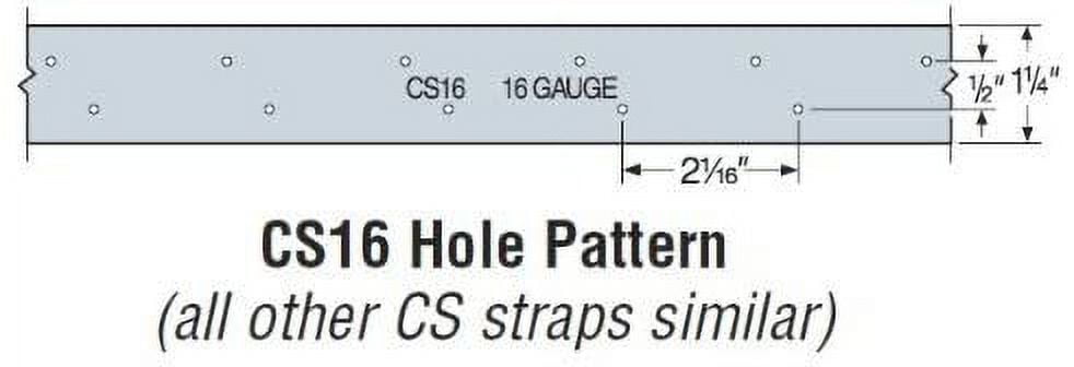 Simpson Strong-Tie Coiled Strap 16 Ga Galvanized - Walmart.com