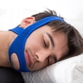 thumbnail image 2 of CSChome Sangle de Menton Anti-Ronflement Sangle de Menton Réglable Solution Anti-Ronflement Support de Menton Taille Unique Ceinture de Correction de Sommeil Silencieuse pour Hommes, 2 of 5