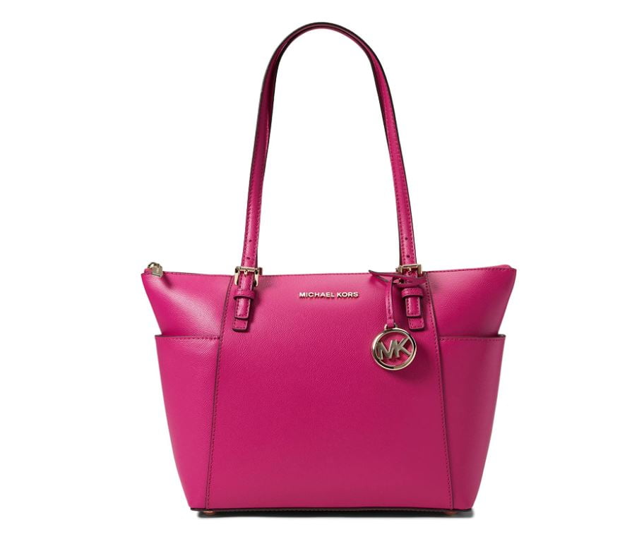Michael Kors Jet Set Item East West Top Tote Wild Berry One Size -