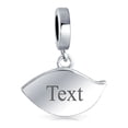 thumbnail image 3 of CHOK Bling Jewelry Crystal Blue Evil Eye Protection Dangle Charm Bead .925 Sterling Silver, 3 of 4