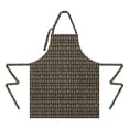 thumbnail image 2 of Dark Brown Bigfoot and Tree Pattern Apron-Garden Aprons for Women with Pockets-Cotton Linen Waterproof Kitchen Cooking Gardening Aprons Adjustable for Kitchen,Cooking,BBQ and Salon 33x27 Inch, 2 of 7
