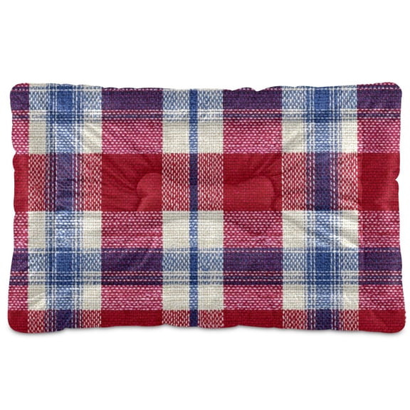 Cozy Mat Pet Bed Indoor Outdoor Warm Soft For Cat Dog Puppy(S/M) Blue Accents
