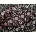 thumbnail image 4 of oneOone Silk Tabby Fabric Leaves & Floral Block Print Fabric BTY 42 Inch Wide, 4 of 4