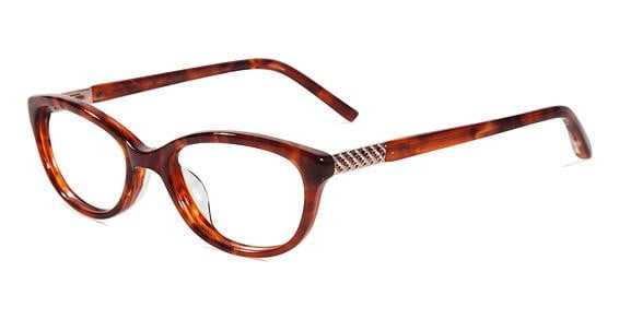 JONES NEW YORK Eyeglasses J750 Brown 52MM
