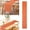 C, variant on Halloween Pumpkin Table Runner Quilted Plush Table Runners 108.27 x 13 Inch, Fall Autumn Caramel Runners for Kitchen Dining Decorations Party Supplies Home, Table Runners, Orange