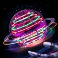 thumbnail image 1 of Flying Ball Toy Globe 360°Rotating Hand Controlled Flying Orb Ball Toys With Magic Led LightPurpleNosize Gao Jinjia unisex, 1 of 2