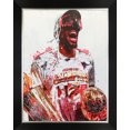 thumbnail image 1 of Kawhi Leonard Championship Champagne Framed Canvas - Toronto Raptors Celebration, 1 of 2
