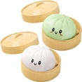 thumbnail image 2 of HWRETIE Big Bun Squishy Stress Relief Tools Soft Squeeze Decompression Dough, 2 of 9