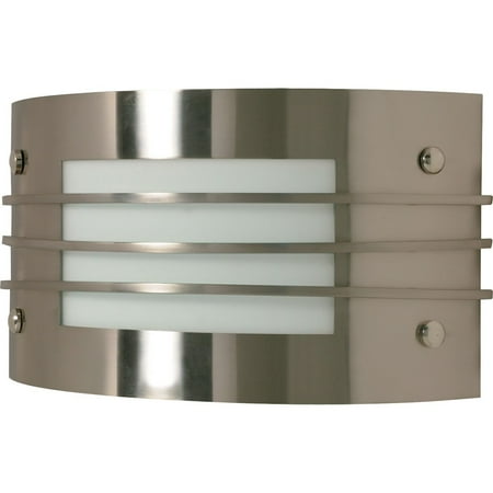 Nuvo Lighting 60936 - 1 Light (Twist and Lock Base) 12" Brushed Nickel Finish Vanity Light Fixture (60-936)