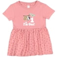 thumbnail image 3 of Inktastic First Birthday Sloth 1 Year Old Girls Baby Dress, 3 of 5