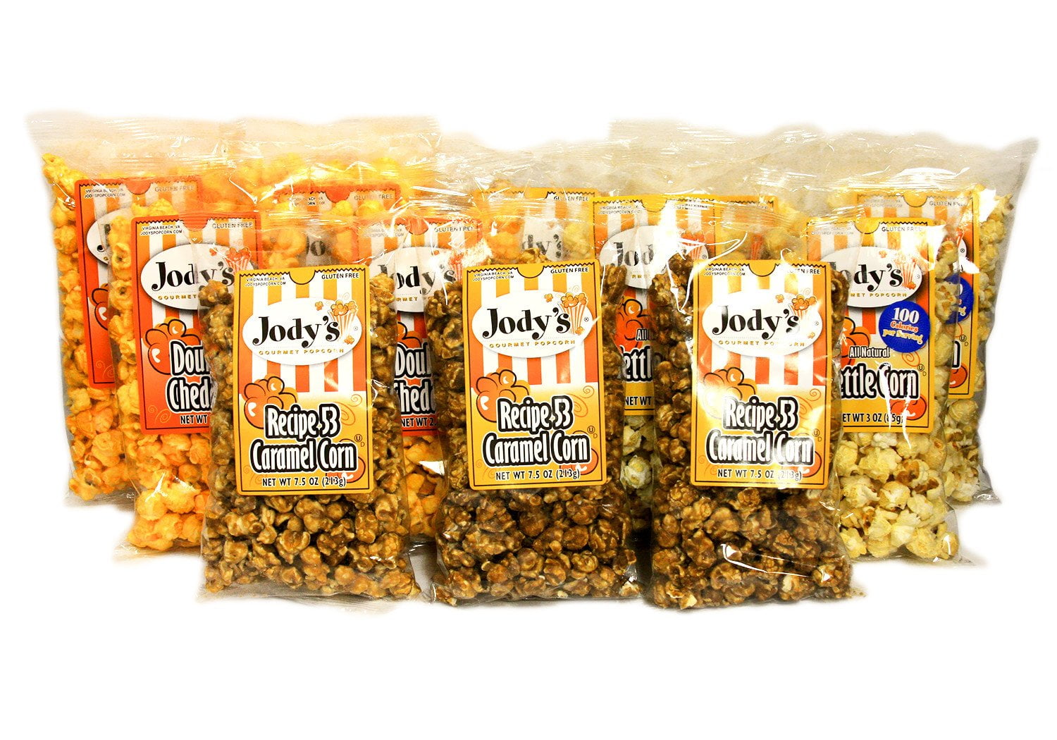 Jodys Gourmet Popcorn Best Sellers Variety Pack, 4.4 Pound Walmart