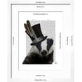 thumbnail image 3 of Steampunk Badger in Top Hat, Animals Framed Art Print Wall Art by Fab Funky Sold by Art.Com, 3 of 6
