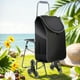 thumbnail image 1 of Carrito plegable portátil con ruedas de escalera de escalada carro de compras portátiles con bolso impermeable y silla plegable carrito de escalada, 1 of 9