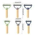 thumbnail image 2 of Pets Grooming Brush Double Sided Undercoat Rake for Short Long Haired Dogs Cats, 2 of 21