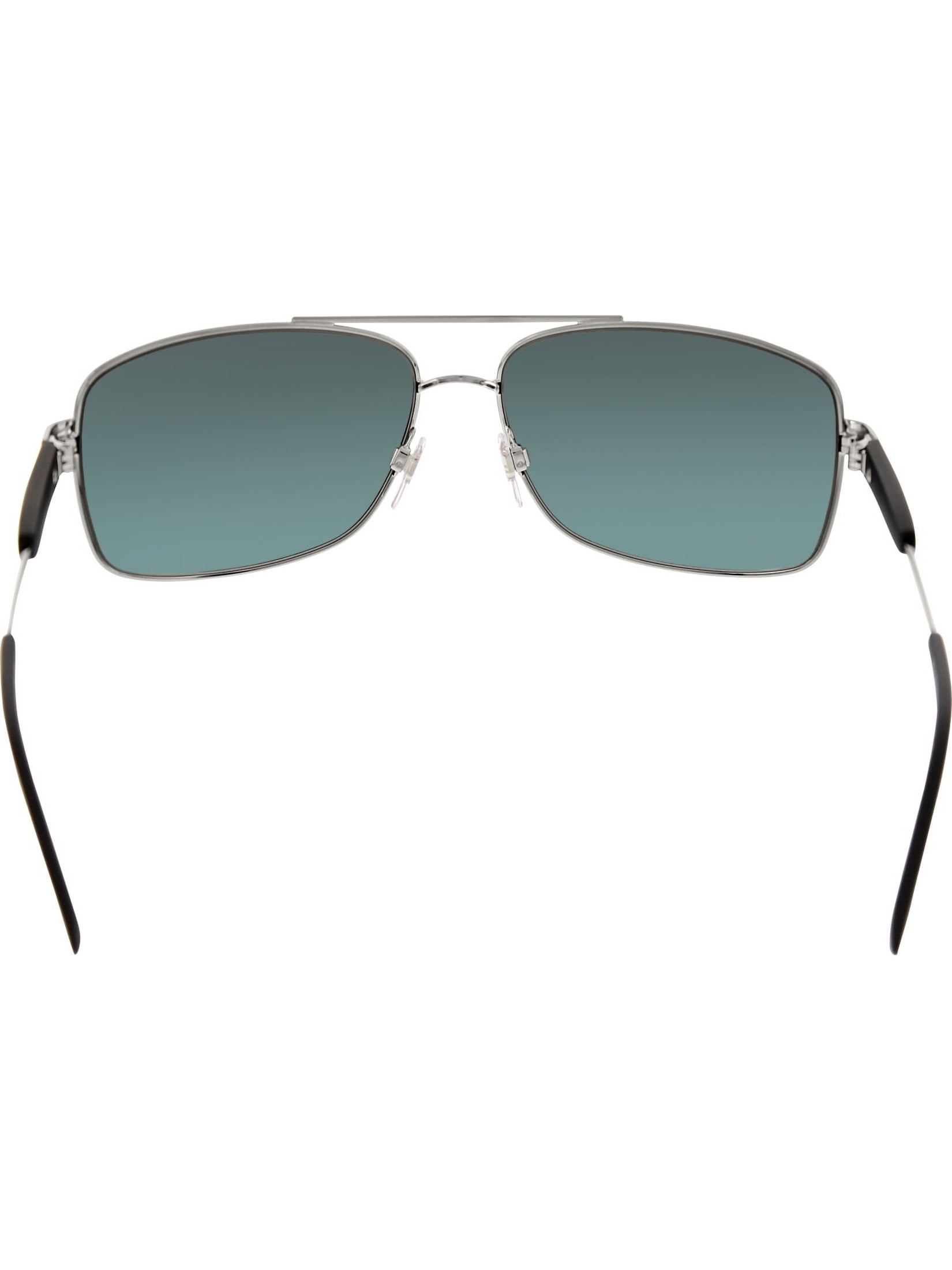 Burberry Silver Rectangle Sunglasses for Men 63mm UVA UVB