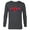 Charcoal Heather, variant on Marvel Super Heroes Spider-Man Costume Mother’s Day Gift Mom - Long Sleeve T-Shirt for Men - Customized-Navy