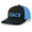 Black/Neon Blue, variant on Coach Hat Mens Head Coach Sports Team Color Coach Embroidered Trucker Hat, Cardinal/White