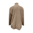 thumbnail image 5 of IROINNID Reduced Womens Sweater Turtleneck Pullover Sweater Solid Color Casual Mid-Length Long Sleeve Button Knitting Sweatshirt Tops Blouse Shirt Sweater, 5 of 7