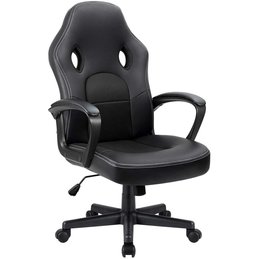Furmax Office Desk Leather Gaming, High Back Ergonomic Adjustable