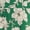 Outline Floral Green Notes, variant on Women's Airflow Mini Dress with Puff Sleeves, Sizes XS-XXXL