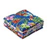 David Textiles 18" x 21" 100% Cotton Ladybug Lane, Multi-color, for Quilting & Sewing, 5 Pieces