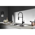 thumbnail image 2 of Gourmetier LS8770NYL New York Single-Handle Pre-Rinse Kitchen Faucet, Matte Black, 2 of 4