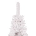 thumbnail image 2 of vidaXL Slim Christmas Tree White 150 cm, 2 of 5