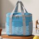thumbnail image 4 of Bolsa isotérmica con forma de H, bolsa de almuerzo de papel de aluminio grueso, bolsa de almuerzo para trabajadores de oficina, estudiantes, bolsa Bento para preparación de comidas, porta almuerzo, 4 of 7