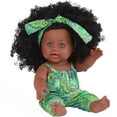thumbnail image 1 of Juguete Muñecas negras para niñas, muñecas afroamericanas para jugar, muñecas realistas para bebés de 12 pulgadas AMMAO MXZZ23418A3711, 1 of 2