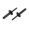 thumbnail image 3 of Unique Bargains 50pcs Plastic Rivet Black Bumper Fender Fastener Clips for Jeep Wrangler JK 6506007AA, 3 of 3