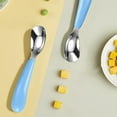 thumbnail image 4 of Walmart Outlet! Aminojy Toddler Utensils, Kids Silverware Set With Silicone Handle, Stainless Steel & Food Grade Silicone, Thick Easy-Grip Handles, Perfect Length For New Self Feeders My Orders, 4 of 5