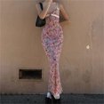 thumbnail image 2 of Txlixc Vestido sexy sin mangas femenino con encaje floral Txlixc  moda, 2 of 8