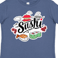 thumbnail image 4 of Inktastic Cute Sushi Illustration Boys or Girls Toddler T-Shirt, 4 of 5