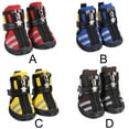 thumbnail image 2 of Billuyoard Zapatos para mascotas Botas deportivas para interiores Malla Transpirable Clásico Algodón Cremallera Calzado para mascotas Ropa para mascotas marrón uno Billuyoard PT000055-16B, 2 of 6