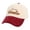 010_Red, variant on Women's Baseball Caps Classic Corduroy Baseball Cap Vintage Hat Casual Prep Fashion Stylish Women's Accessories Baseball Caps