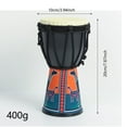 thumbnail image 2 of Kids Musical Instruments Beginner African Drum Toy For Early Learning And Preschool Education With Design Hand Drum(Four Patterns) for Drums for Kids Musical Instruments for Children Kids Craft for, 2 of 3