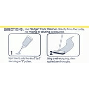 Pledge Gentle Wood Floor Cleaner, Lemon Scent - Gently Removes Dirt & Grime From Hardwood Floors (1 Bottle), 27 oz