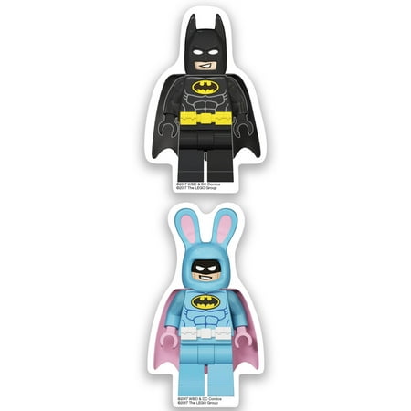 LEGO Batman Movie Erasers, 2pk, Batman/Easter