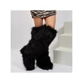 thumbnail image 6 of Women Fashion Winter Boots Personalized Fur Stylish Cozy Snow Boot Mid Length for Comfort, 6 of 10