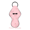 Pink / Words, variant on Pink Bows Lip Balm Holder