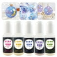 thumbnail image 2 of Drrntien Epoxy Resin Pigment 5 Colors Resin Transparent Colorant,UV Resin Liquid Dye, 2 of 10