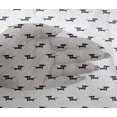 thumbnail image 4 of oneOone Viscose Chiffon Fabric Dachshund Dog Print Fabric BTY 42 Inch Wide, 4 of 4