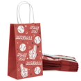 thumbnail image 4 of Baseball Party Favor Gift Bags with Handles (Red, 5.3 x 9 x 3.15 in, 24 Pack), 4 of 7
