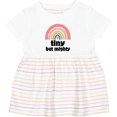 thumbnail image 3 of Inktastic Tiny but Mighty Rainbow Nicu Girls Baby Dress, 3 of 5