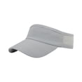 thumbnail image 4 of Unisex Performance Running Sun Visor Quick Drying Lightweight Sport Open Top Hat for Summer Athletic Tennis Golf Workouts, Dark Gray, 4 of 4