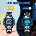 thumbnail image 3 of Digital Sports Watch for Age 4-15 Waterproof Watches with Alarm Stopwatch Birthday Chriatmas Gift for Age 4-15, 3 of 8