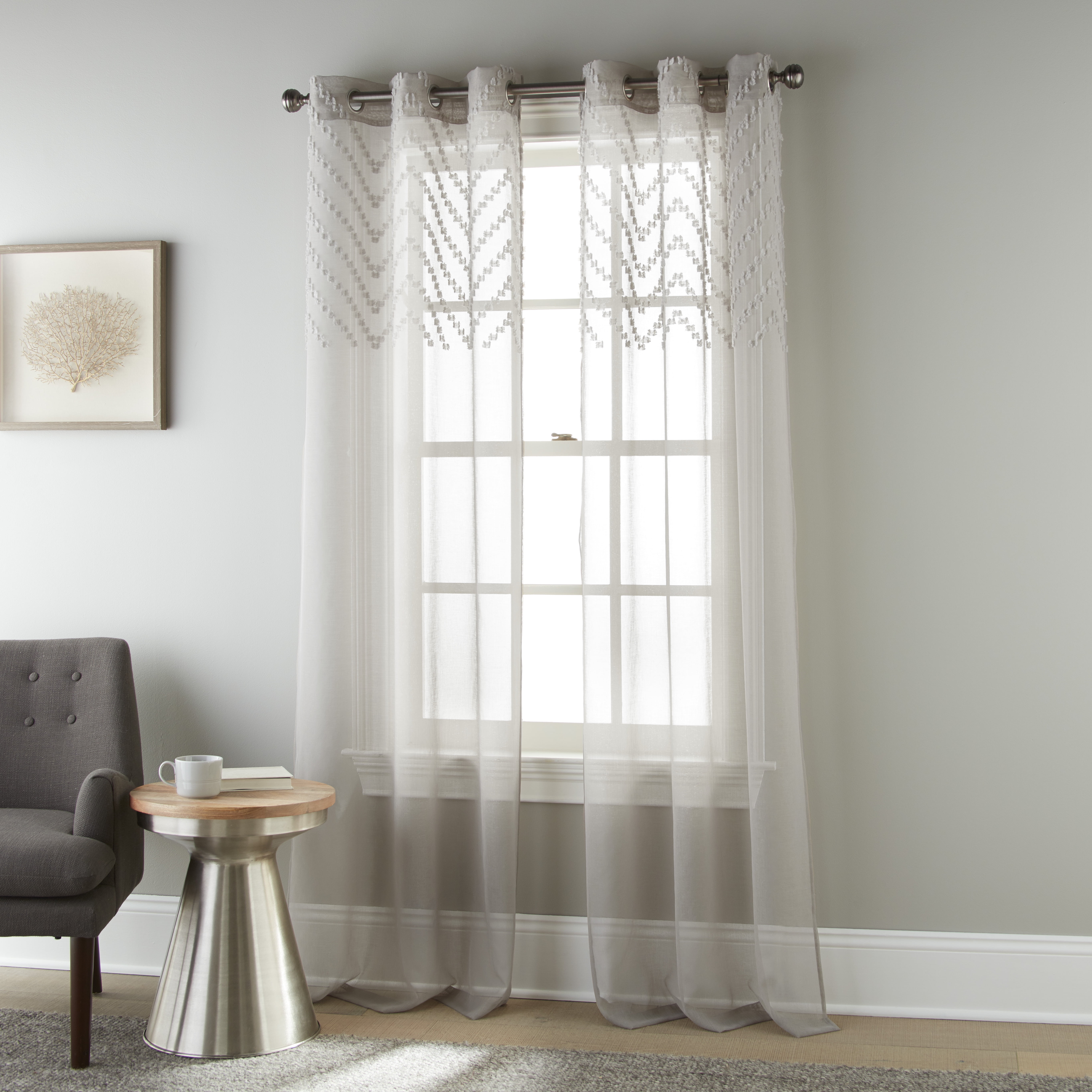 Cambria Elite Complete Drapery Spindle in Matte Brown 