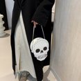 thumbnail image 3 of Fantasma Halloween Bolso Mano Hombro Tipo Bandolera Mujer Cuero PU, 3 of 9