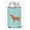 Blue, variant on Carolines Treasures BB3812CC English Cocker Spaniel Checkerboard Green Can or Bottle Hugger
