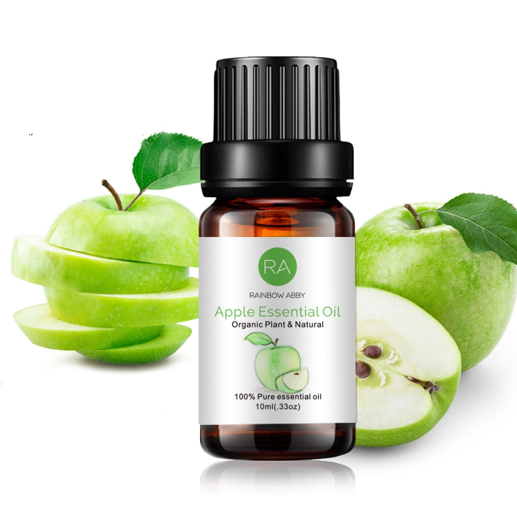 RAINBOW ABBY, Apple Organic Plant Essential Oil - 10 ml - CLENZ